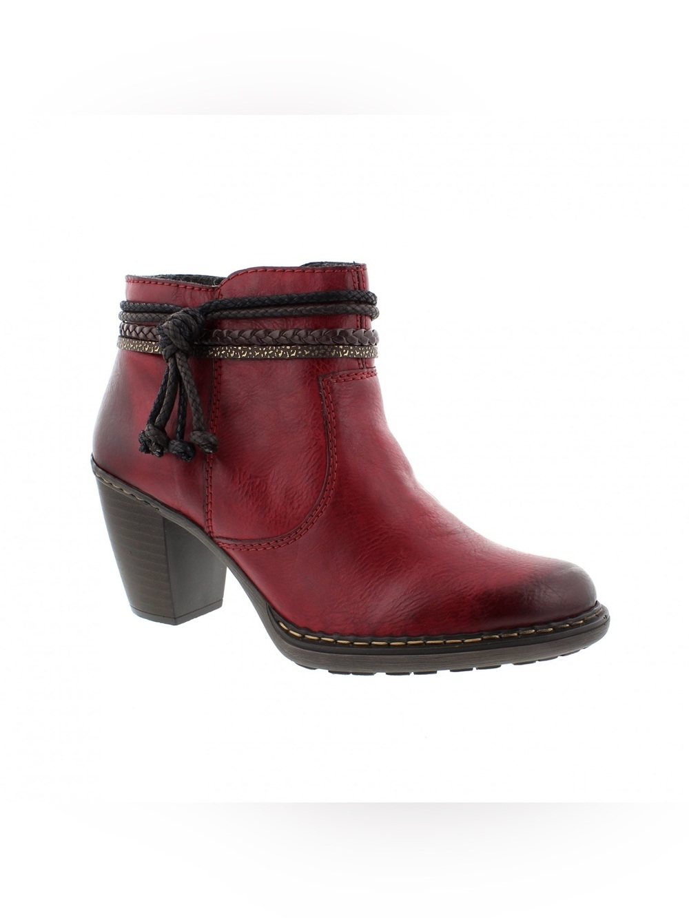 Rieker Burgundy “Lisa” Ankle Boots size 39 (8)